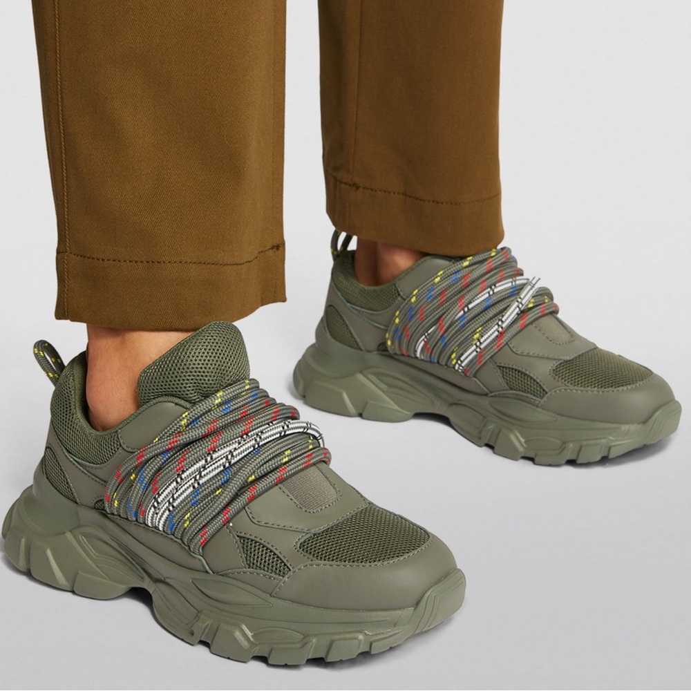 Weekend Max Mara green sneakers rare!